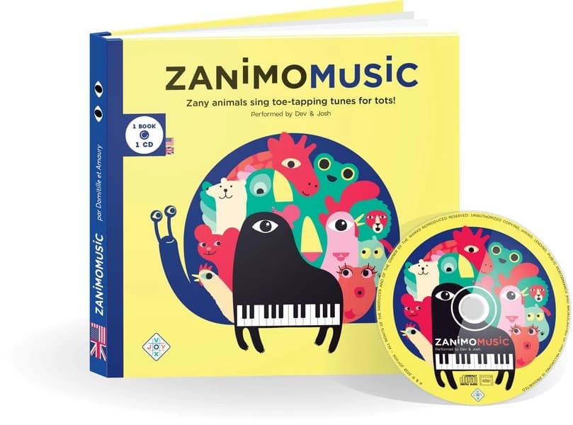 Zanimomusic : Zany animals sing toe-tapping tunes for tots !
