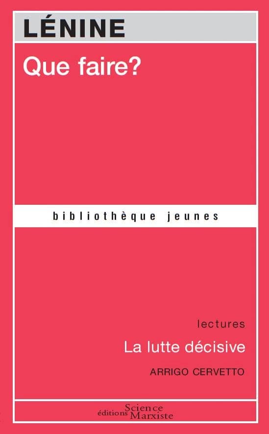 Que faire ?