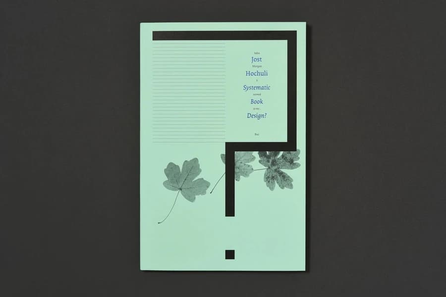 Systematic book design ?