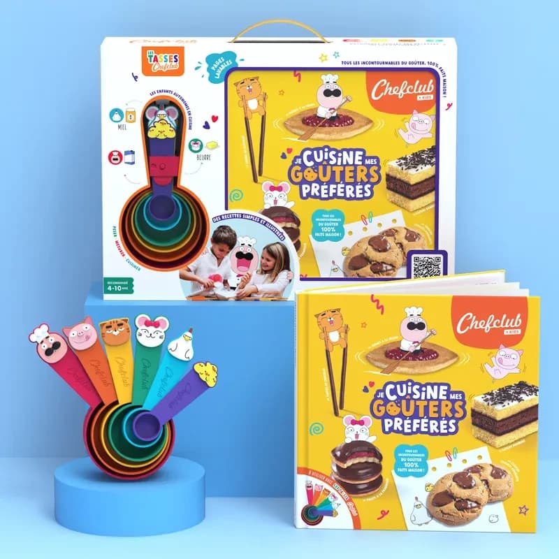 Coffret "Je cuisine mes goûters préférés"