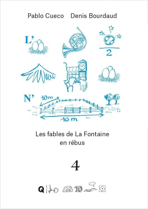 Les fables de La Fontane en rébus Tome 4
