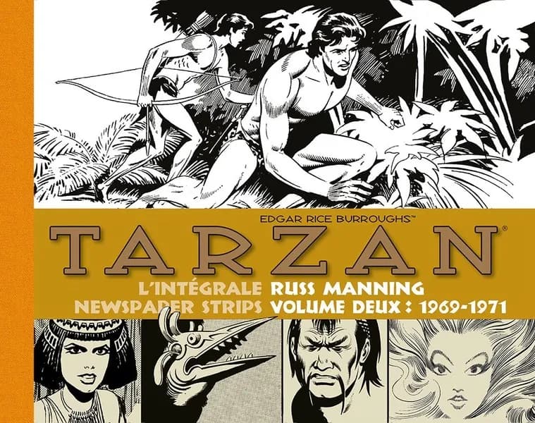 Tarzan : l'intégrale des newspaper strips de Russ Manning. Volume deux, 1969-1971
