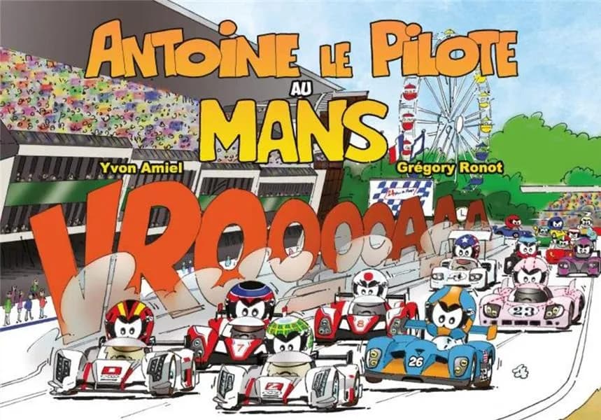 Antoine le pilote au Mans