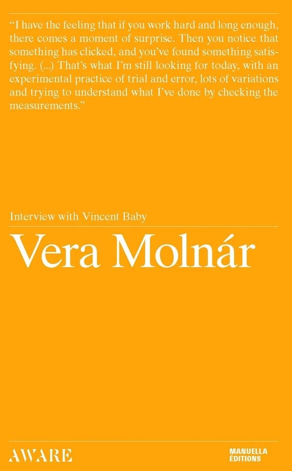 Vera Molnár : interview with Vincent Baby ([English ed.])