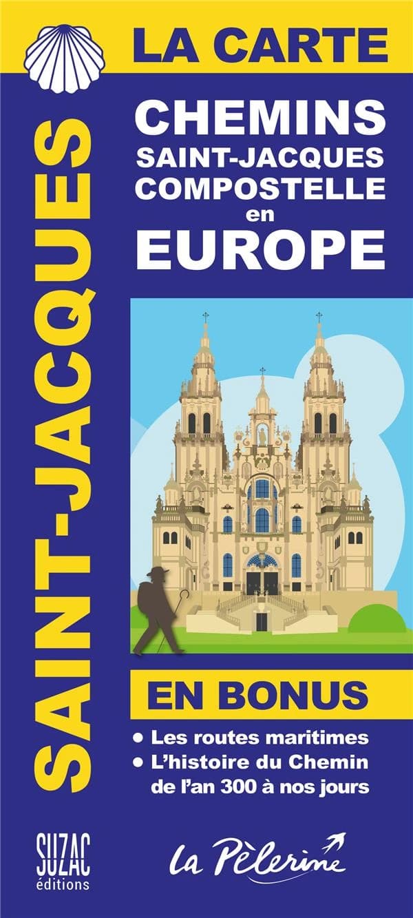 Chemins Saint-Jacques de Compostelle en Europe