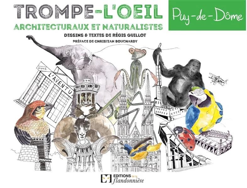 Trompe-l'oeil architecturaux et naturalistes : Puy-de-Dôme