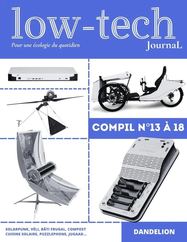 Low-tech journal : coffret n.13 à n.18 : Compil 2024