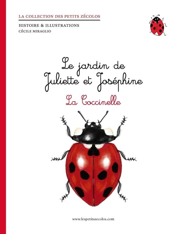Le jardin de Juliette et Joséphine : la coccinelle