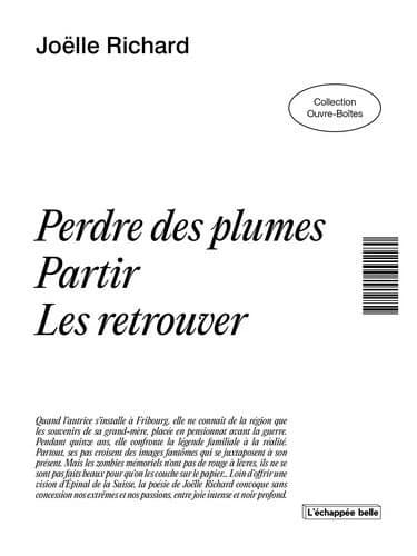 Perdre des plumes, partir, les retrouver : poésie