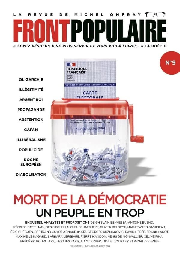Front populaire n.9 : de Mitterrand à Macron : 40 ans de démocratie confisquée