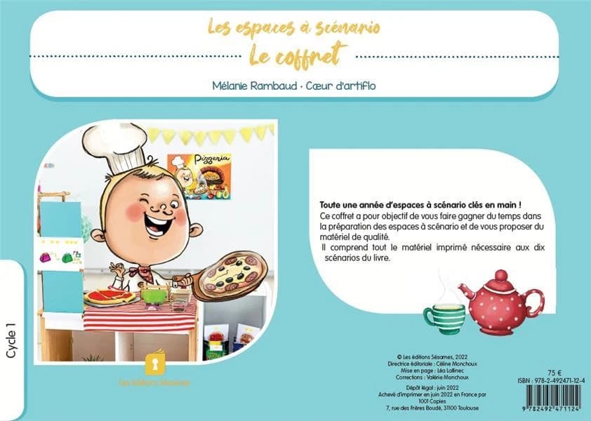 Les espaces à scénario : cycle 1,le coffret