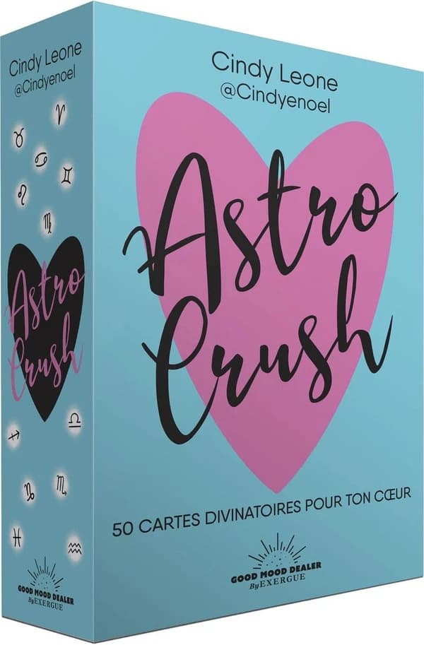 Astro crush : 50 cartes divinatoires pour ton coeur