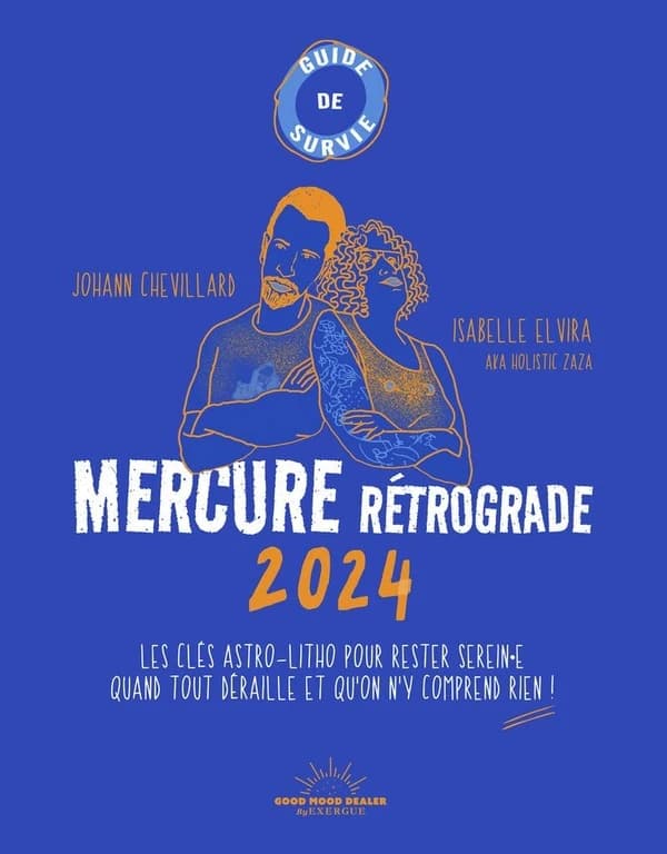 Mercure rétrograde 2024 : guide de survie : les clés astro-litho pour rester serein·e quand tout déraille et qu'on n'y comprend rien !