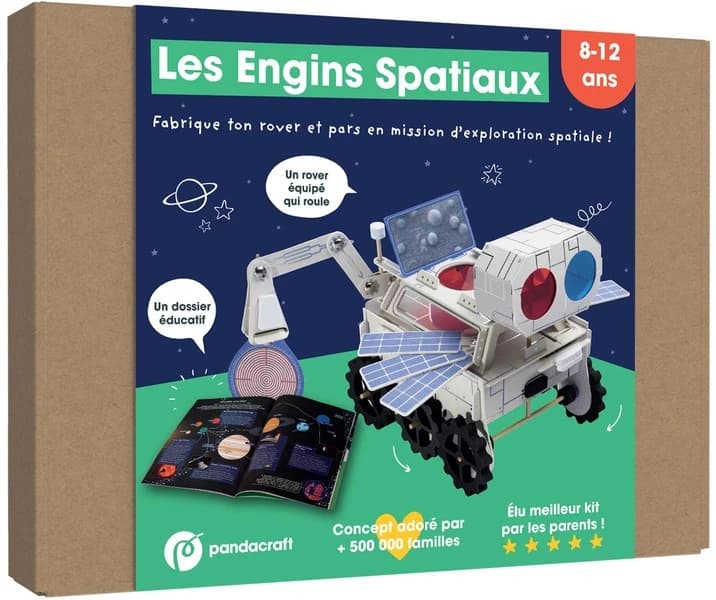 Les engins spatiaux : Fabrique ton rover et pars en mission d'exploration spatiale !