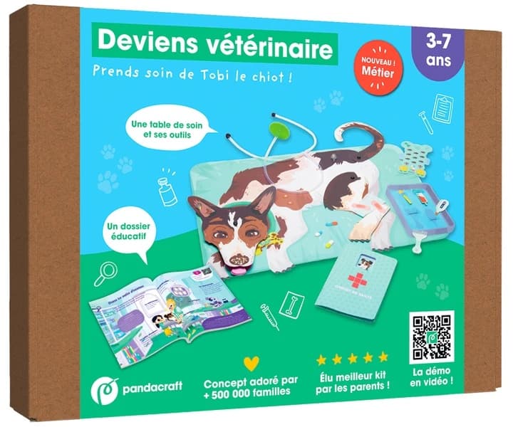 Deviens vétérinaire : Prends soin de Tobi le chiot !