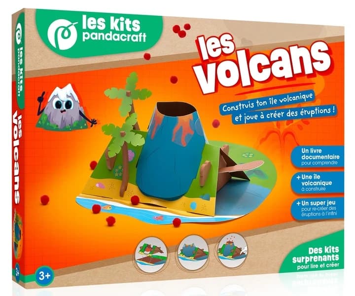 Les volcans : Construis ton île volcanique et joue à créer des éruptions !