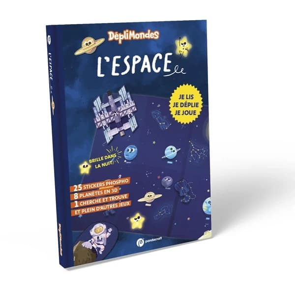 Déplimondes : L'espace : Je lis, je déplie, je joue