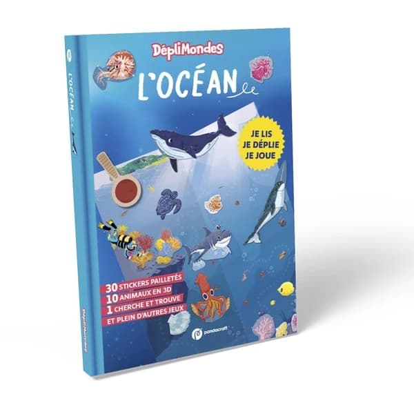 Déplimondes : L'océan : Je lis, je déplie, je joue