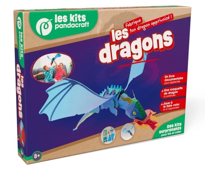 Les dragons : Fabrique ton dragon apprivoisé !
