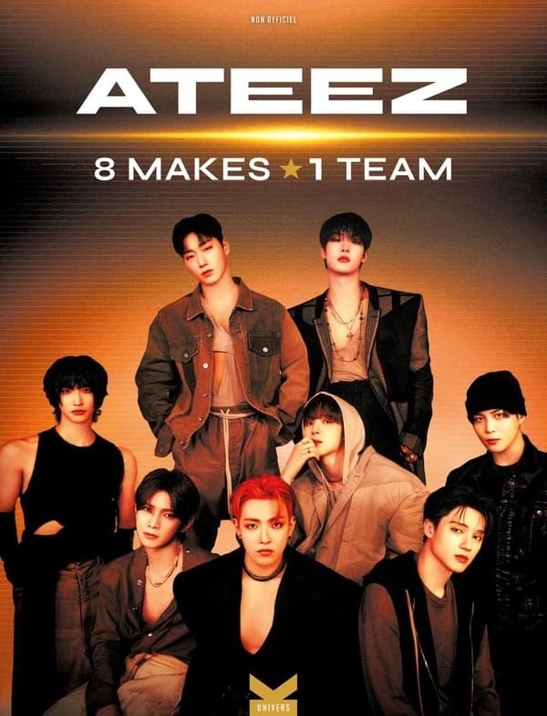 Ateez : 8 makes 1 team