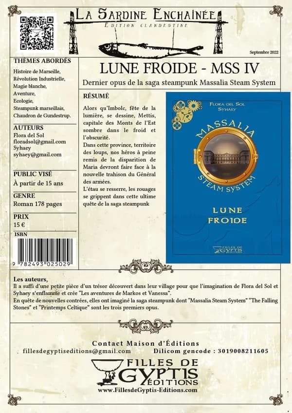 Lune froide : roman