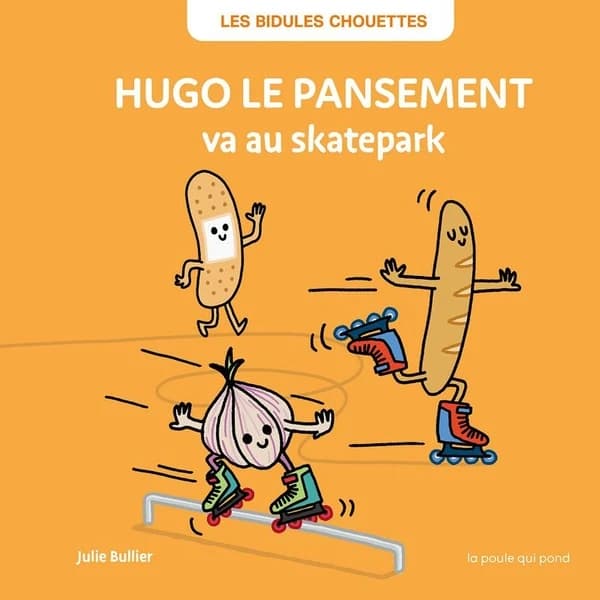 Hugo le pansement va au skatepark