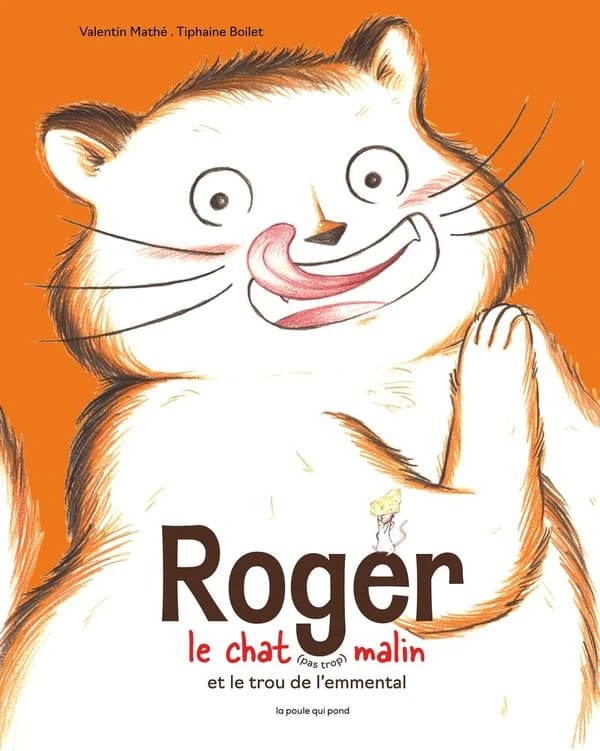 Roger le chat pas trop malin et les trous de l'emmental