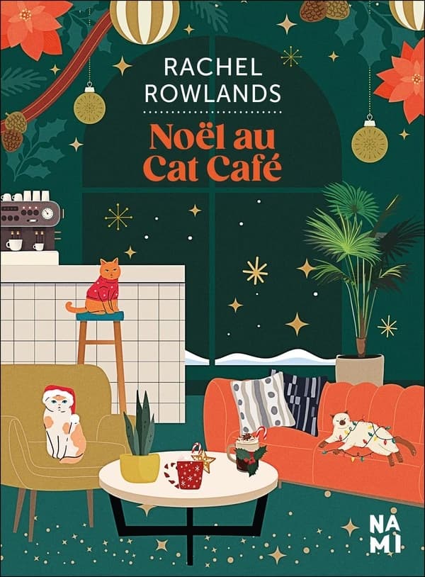 Noël au Cat café : roman