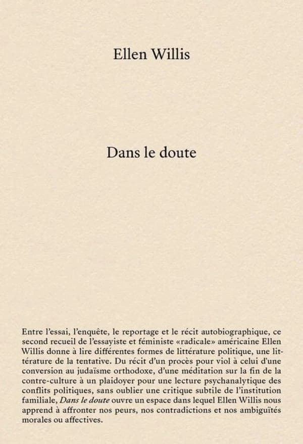 Dans le doute : de la révolution sexuelle à la guerre culturelle