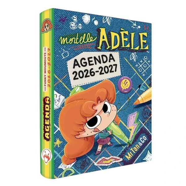 Mortelle Adèle : Agenda scolaire (édition 2026
