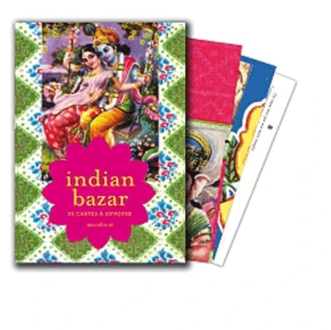 Indian Bazar. 30 cartes à envoyer