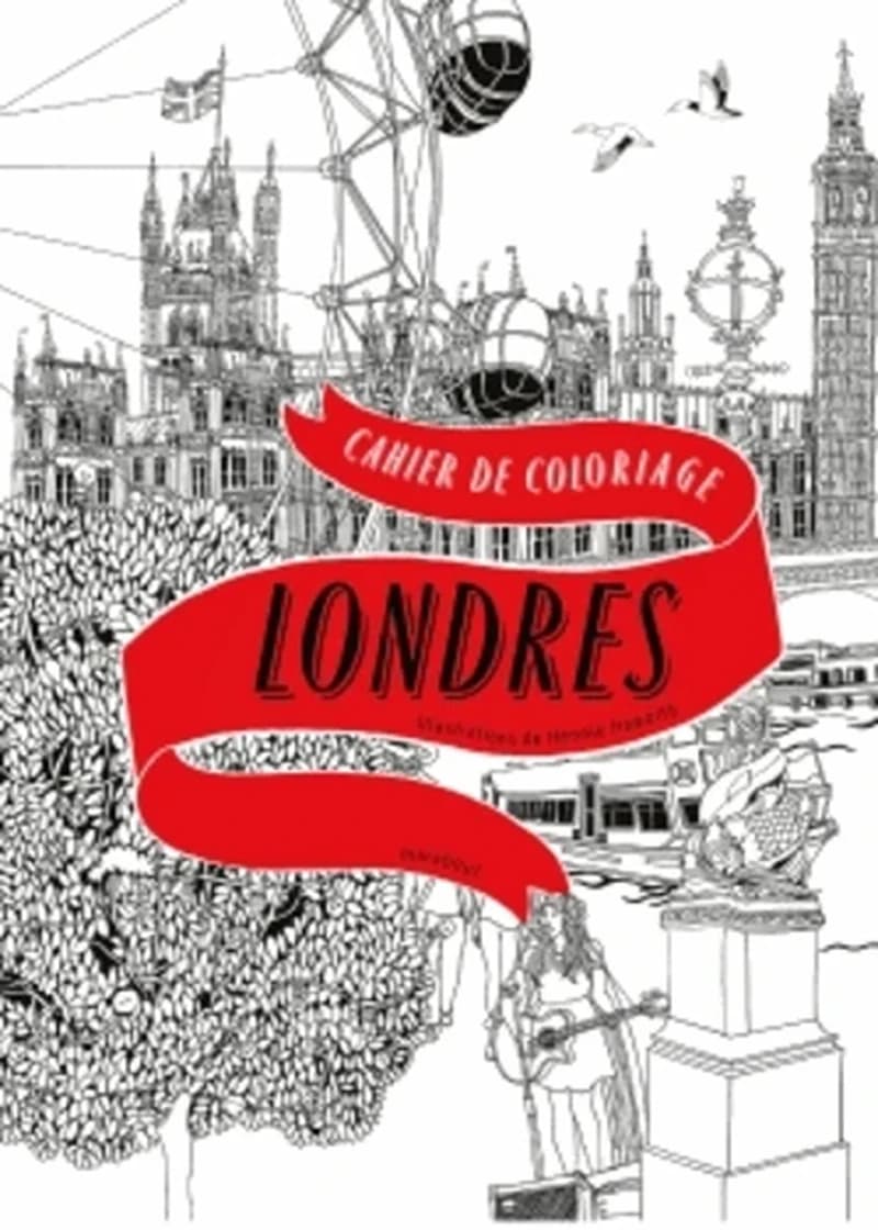 Colorier Londres : 20 vues de Londres à colorier : [album à colorier]