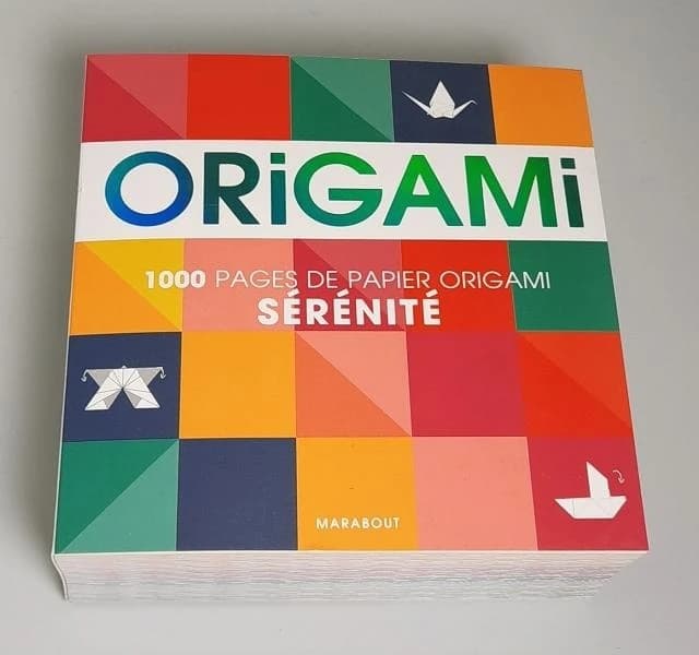 Origami sérénité : 1000 pages de sérénité origami : [Image à découper]