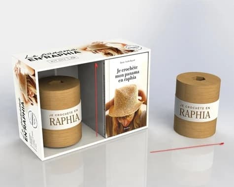 Le panama en raphia : kit DIY