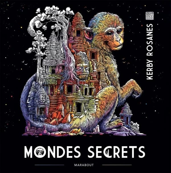 Mondes secrets : [Album à colorier]