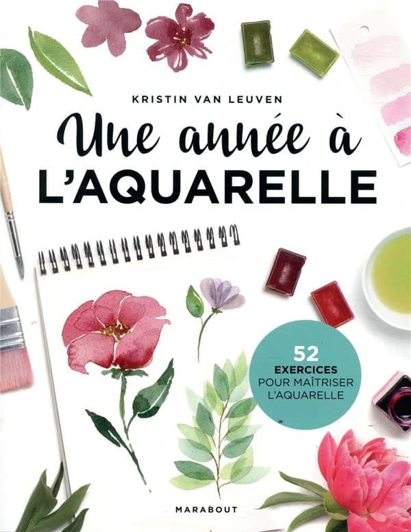Une année à l'aquarelle : 52 exercices pour maîtriser l'aquarelle