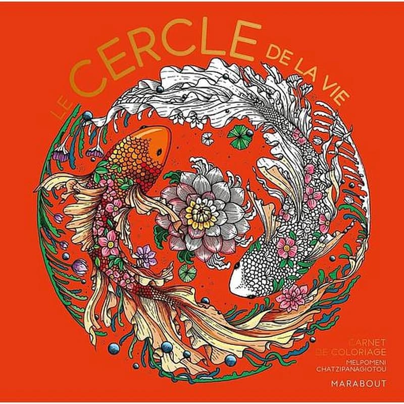 Cercle de la vie : Carnet de coloriage : [Album à colorier]
