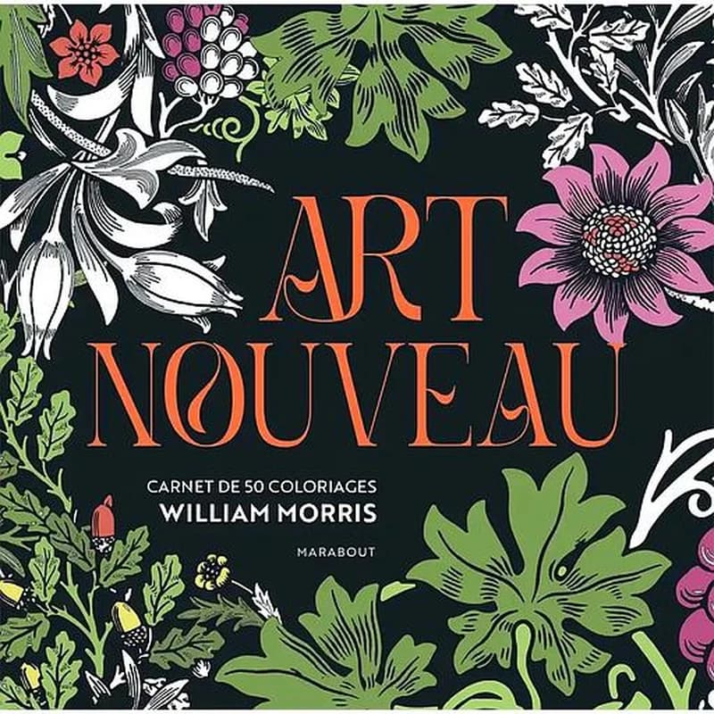 Art nouveau : [Album à colorier]