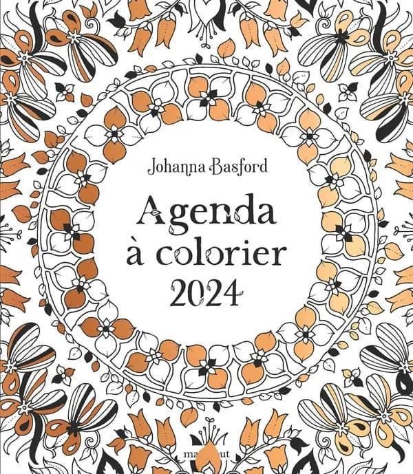 Agenda Basford à colorier (édition 2024)