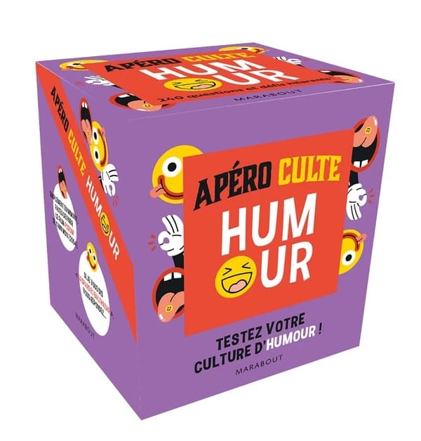 Mini-boîte apéro culte : humour