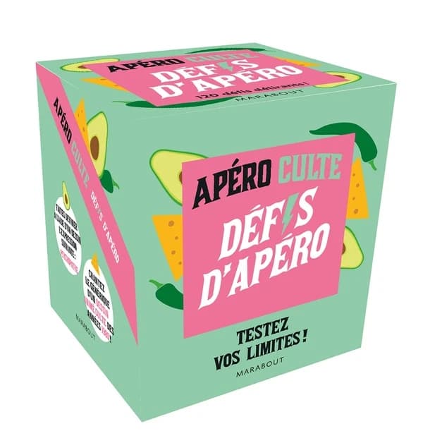 Mini-boîte apéro culte : défis d'apéro