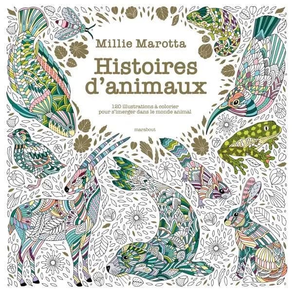Histoires d'animaux : [Album à colorier]