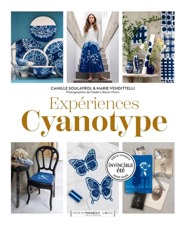 Expériences cyanotype. #2 : techniques et projets