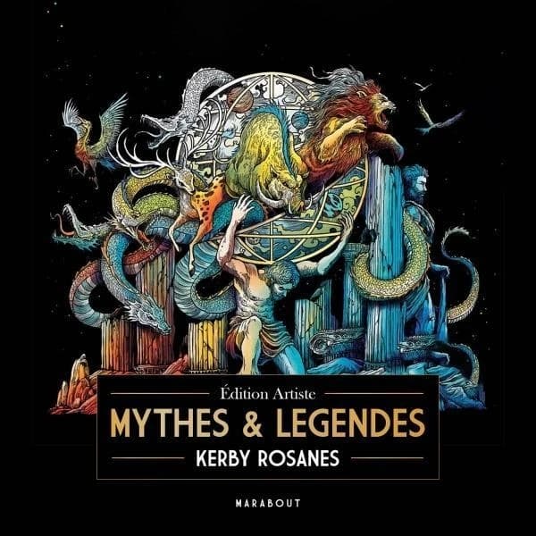 Mythes et Légendes : Edition Artiste : [Album à colorier]