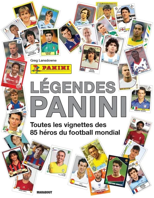 Légendes Panini : toutes les vignettes des 85 héros du football mondial