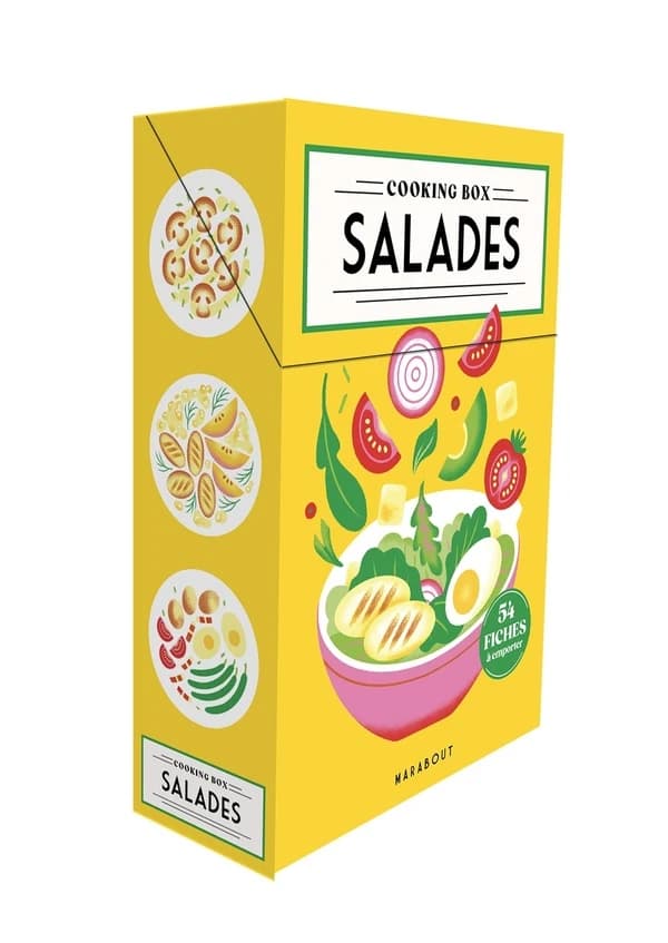 Salades : 54 fiches à emporter