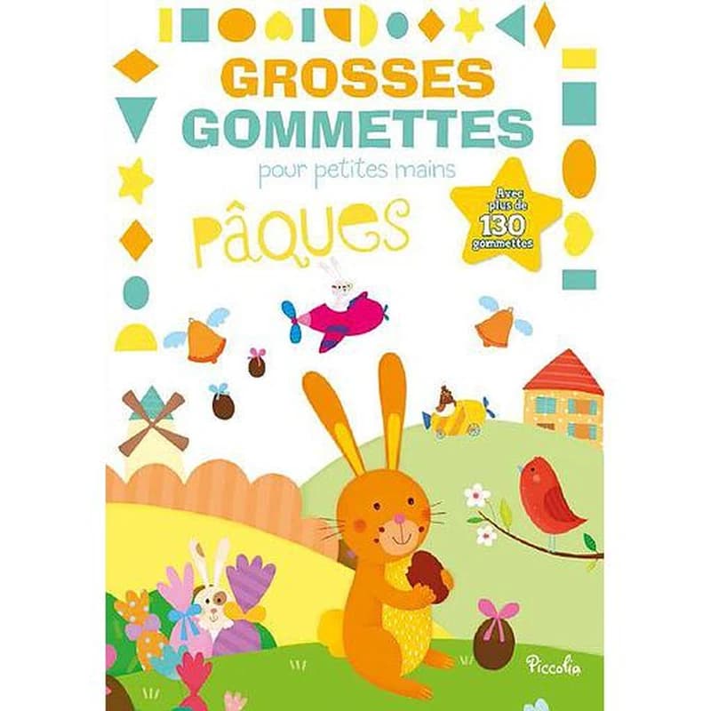 Grosses gommettes pour petites mains : l'espace