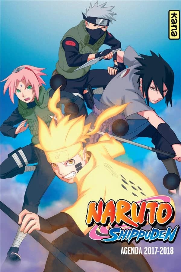 Naruto Shippuden ; agenda (édition 2017