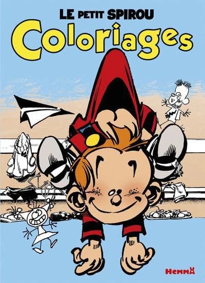 Coloriages : le petit Spirou : [Album à colorier]