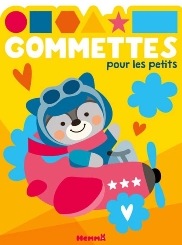Gommettes pour les petits : ours gris : [Autocollant]
